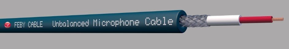 Ülkü Fc-1302 Mikrofon Kablosu Mono Siyah (1 metre)