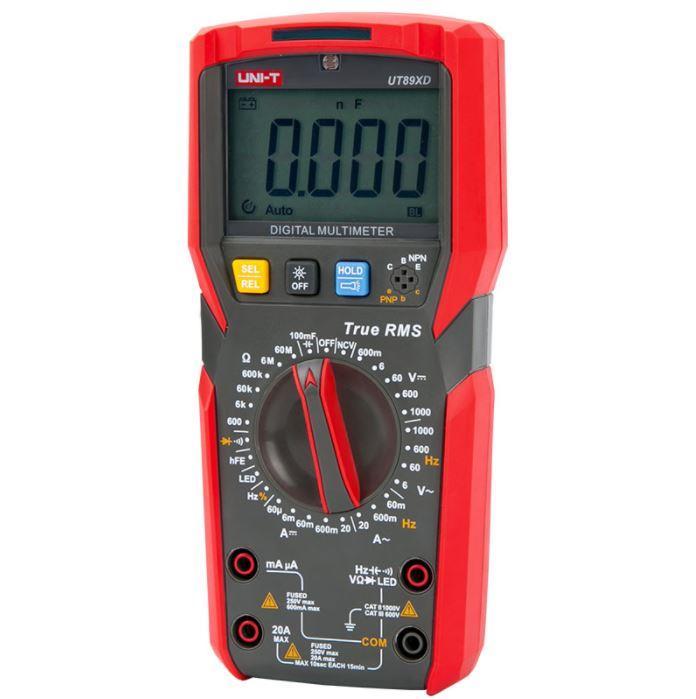 Unı-t Ut 89XD Dijital Multimetre True Rms 1000V Ac/Dc 20A Ac/Dc