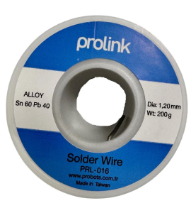 Prolink Lehim Teli 200gr 1,2mm 60/40 Made in Taiwan PRL-016