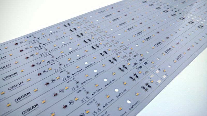 Led Bar Modül Günışığı Osram Smd 24v 50Cm 21 Led 3000k LNR-AL1-16X500-D28X21-V24-30 (5 adet fiyatı)