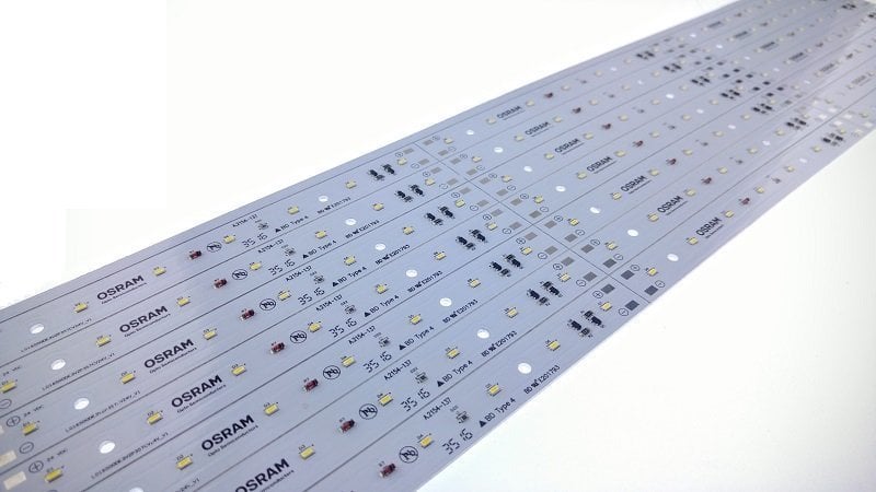 LED-Modül 24Vdc Alüminyum Line 50CM 21 LED LNR-AL1-16X500-D28X21-V24-65 BEYAZ 14W mt 6500K OSRAM