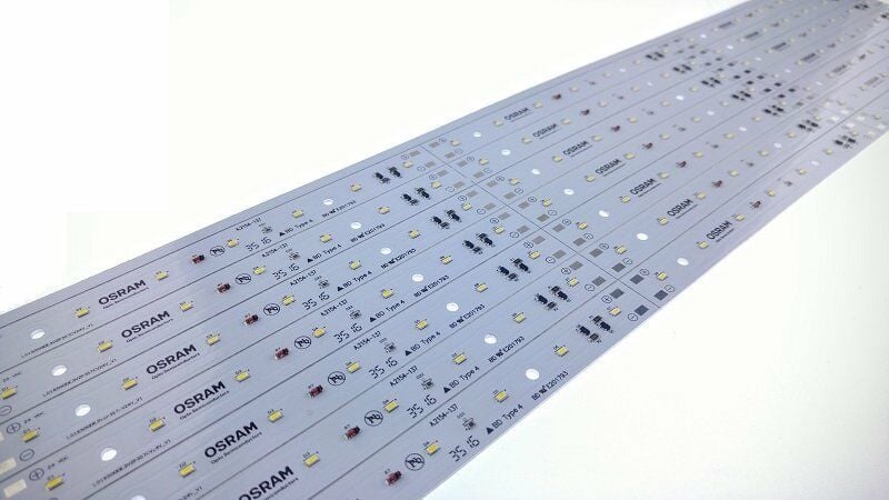 Led Bar Modül Beyaz Osram Smd 24v 50Cm 21 Led 3000k LNR-AL1-16X500-D28X21-V24-65 (5 adet fiyatı)