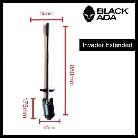 Invader Extended - Uzun Kürek - Siyah