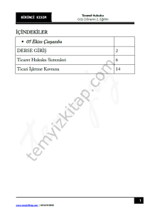 Ticaret Hukuku 2.Öğretim 22-23 Güz 1