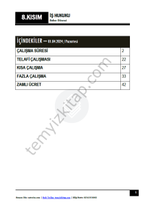 İş Hukuku 23-24 Bahar 8