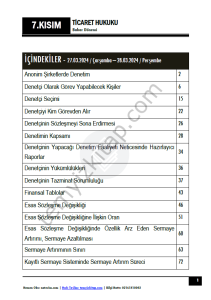 Ticaret Hukuku 1.Öğretim 23-24 Bahar 7