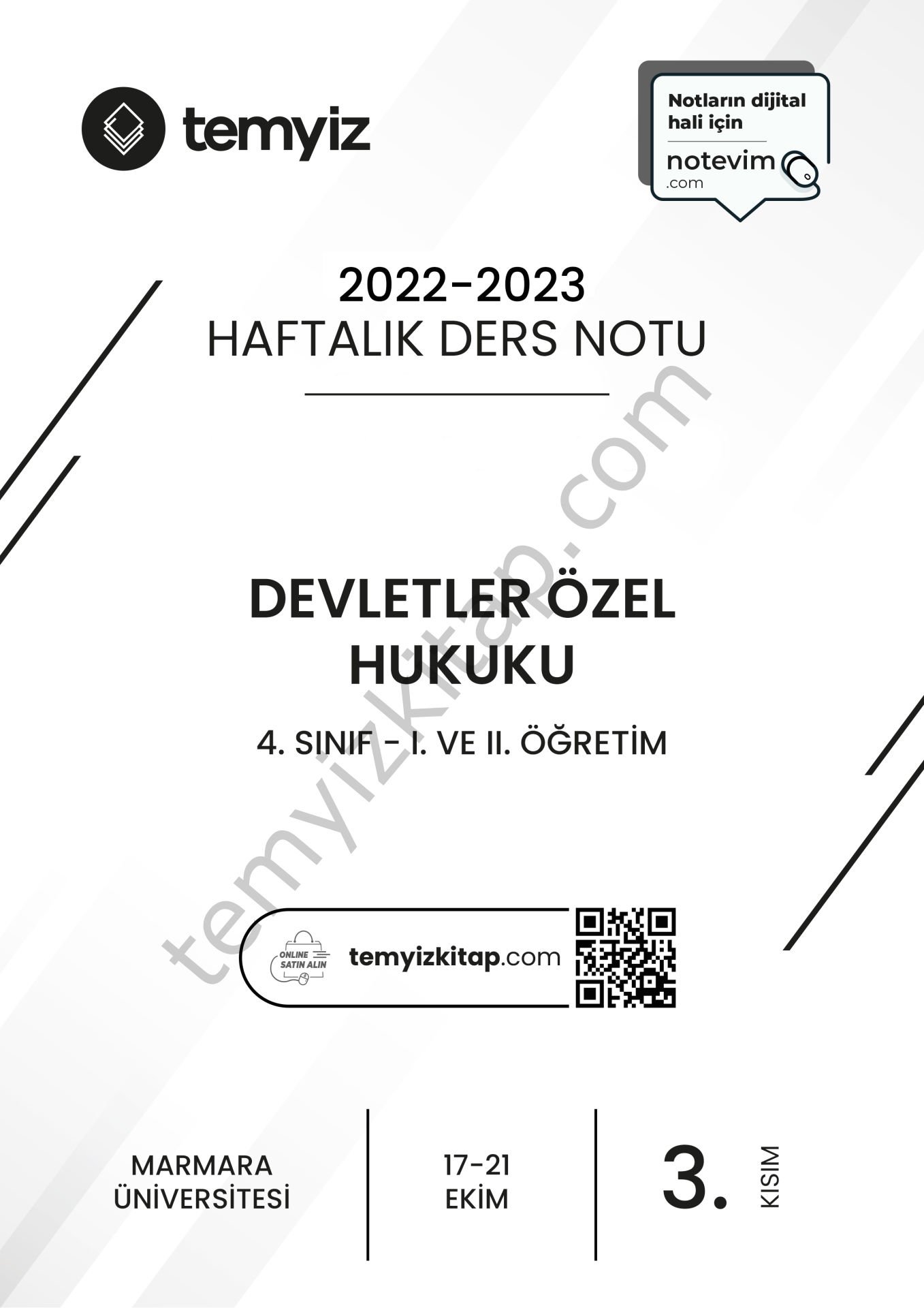 Devletler Özel Hukuku 22-23 Güz 3
