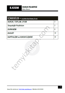 Hukuk Felsefesi 23-24 Bahar 8