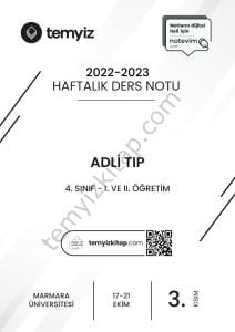 Adli Tıp 22-23 Güz 3