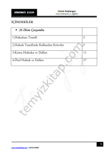 Hukuk Başlangıcı 2.Öğretim 22-23 Güz 4