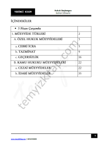 Sakarya Üniversitesi Hukuk Başlangıcı 22-23 Bahar 6