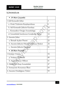 Sakarya Üniversitesi Şirketler Hukuku 22-23 Bahar 5