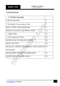 Sakarya Üniversitesi Medeni Usul Hukuku 22-23 Bahar 5
