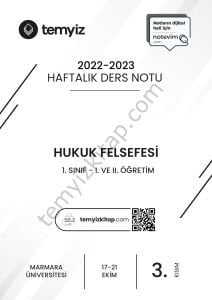 Hukuk Felsefesi 22-23 Güz 3