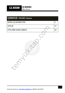İş Hukuku 23-24 Bahar 12