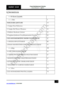 Ceza Muhakemesi Hukuku 1.Öğretim 22-23 Güz 5