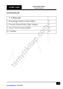 Kocatepe Üniversitesi Ceza Hukuku Genel Hükümler 22-23 Bahar 6
