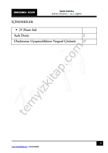 Deniz Hukuku 22-23 Bahar 9