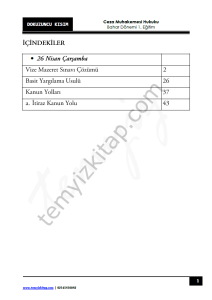 Ceza Muhakemesi Hukuku 1.Öğretim 22-23 Bahar 9