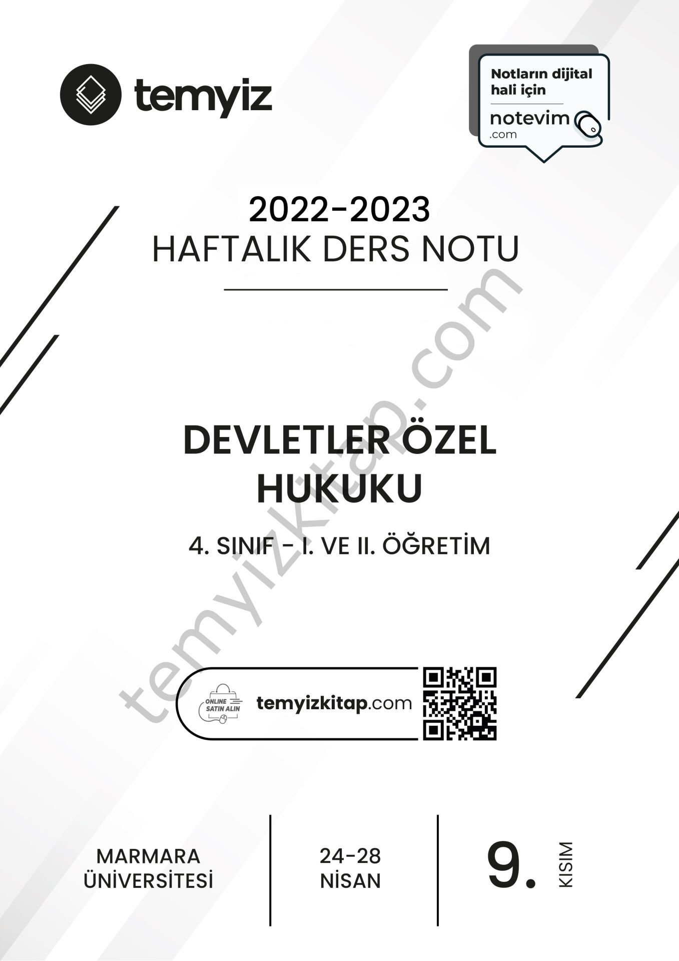 Devletler Özel Hukuku 22-23 Bahar 9