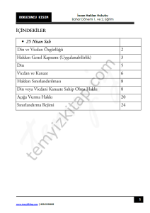 İnsan Hakları 22-23 Bahar 9