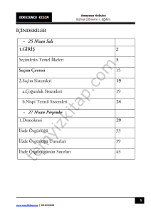 Anayasa Hukuku 1.Öğretim 22-23 Bahar 9