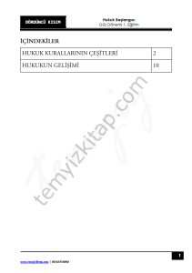 Hukuk Başlangıcı 1.Öğretim 22-23 Güz 4