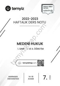Medeni Hukuk 22-23 Güz 7