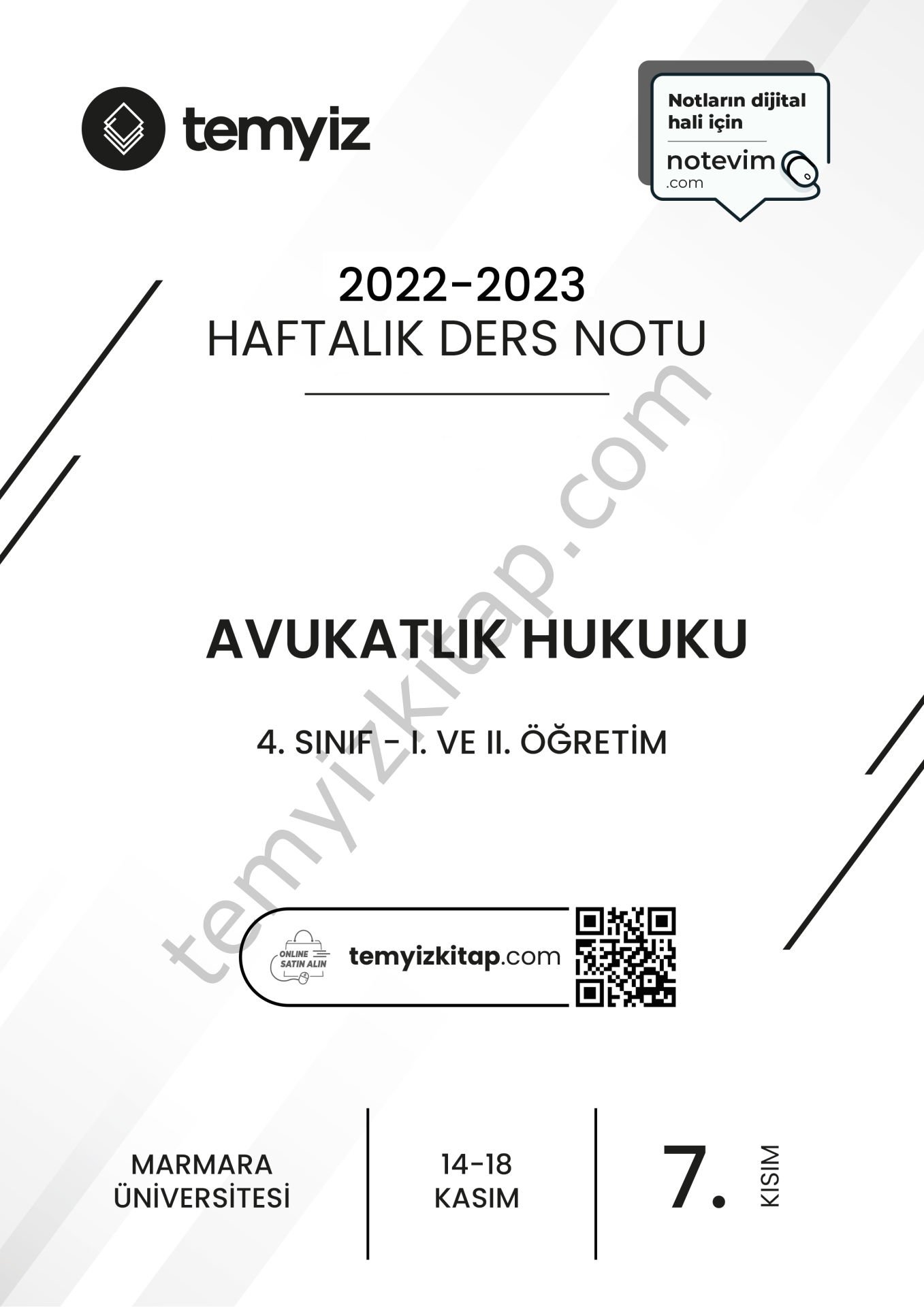 Avukatlık Hukuku 22-23 Güz 7