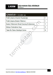 Ceza Hukuku Özel Hükümler 24-25 Güz 3