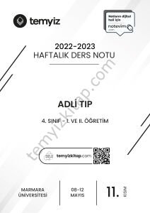 Adli Tıp 22-23 Bahar 11
