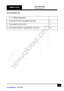 Türk Hukuk Tarihi TEK 22-23 Güz 3