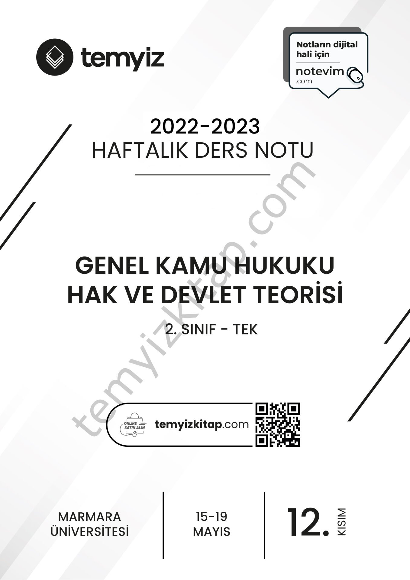 GKH Hak ve Devlet Teorisi TEK 22-23 Bahar 12