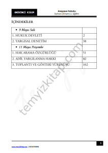 Anayasa Hukuku 2.Öğretim 22-23 Bahar 12