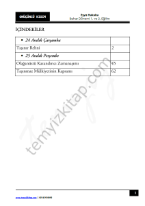 Eşya Hukuku 22-23 Bahar 13
