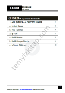 İş Hukuku 24-25 Güz 4