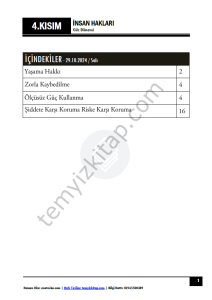 İnsan Hakları 24-25 Güz 4