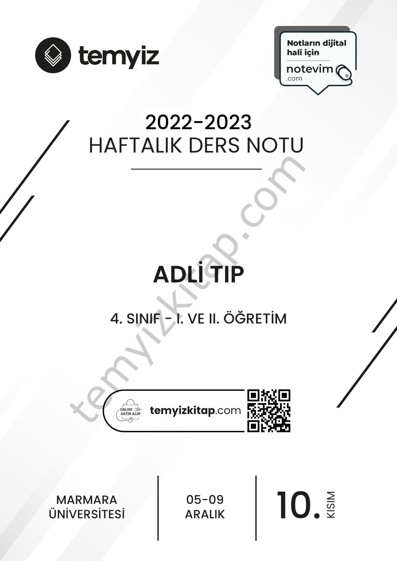 Adli Tıp 22-23 Güz 10