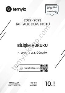 Bilişim Hukuku 22-23 Güz 10