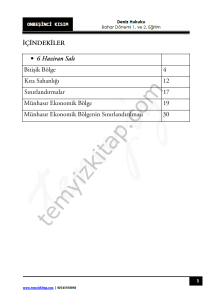 Deniz Hukuku 22-23 Bahar 15