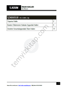 İnsan Hakları 24-25 Güz 5
