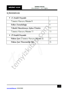 Tüketici Hukuku 22-23 Güz 13