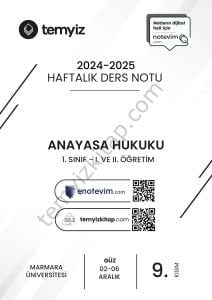 Anayasa Hukuku 24-25 Güz 9