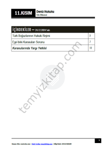 Deniz Hukuku 24-25 Güz 11