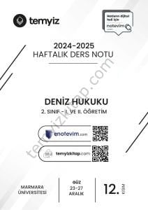 Deniz Hukuku 24-25 Güz 12