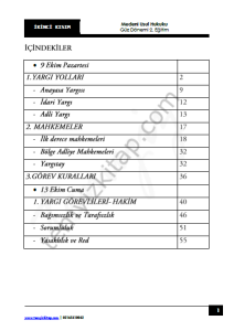 Medeni Usul Hukuku 2.Öğretim 23-24 Güz 2