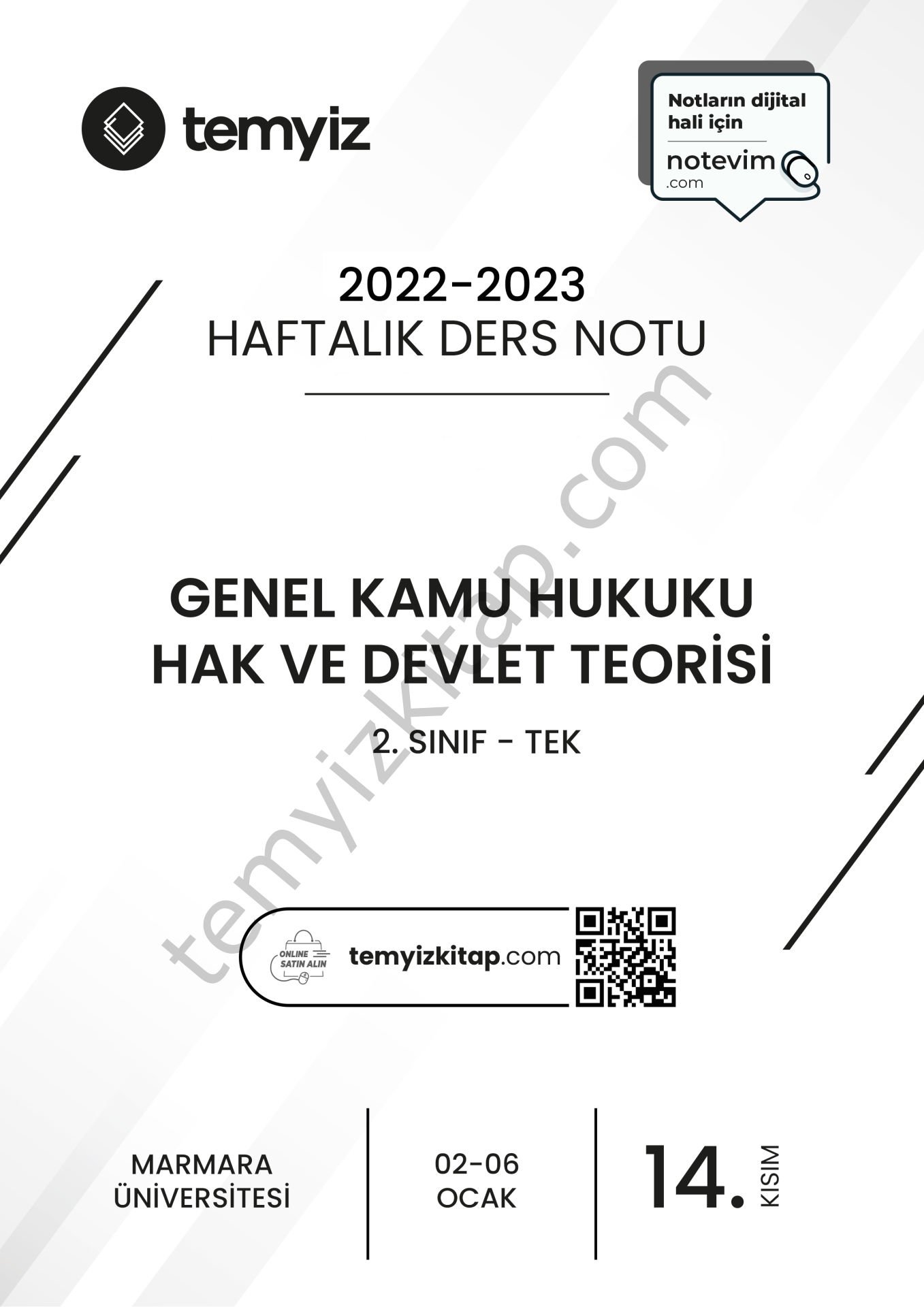 GKH Hak ve Devlet Teorisi TEK 22-23 Güz 14