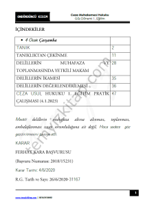 Ceza Muhakemesi Hukuku 1.Öğretim 22-23 Güz 14