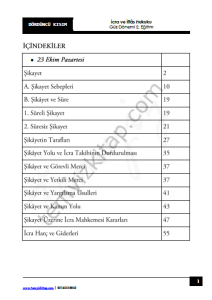 İcra ve İflas Hukuku 2.Öğretim 23-24 Güz 4