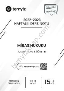 Miras Hukuku 22-23 Güz 15